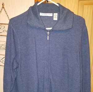 Josephine Chaus Size Large Sweater w Zipper